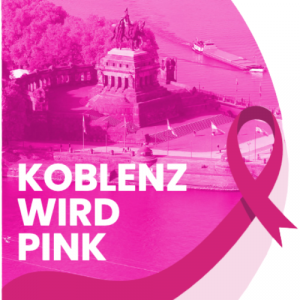 Logo von Koblenz wird pink